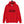 Red unisex Hoodie with wording "Salty" written on one horizontal row in IM Fell font on the front. Lettering is in Black.