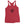 Red racerback tank top with "Pirate Queen" written on one horizontal row in white IM Fell font.