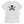 White unisex short sleeve t-shirt with Jack Rackham pirate flag represented as a black skull above two black crossed swords, which contributed to the popularization of pirates worldwide.