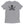 Light Grey unisex short sleeve t-shirt with Jack Rackham pirate flag represented as a black skull above two black crossed swords, which contributed to the popularization of pirates worldwide.
