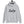 Grey unisex Hoodie with wording "Salty" written on one horizontal row in IM Fell font on the front. Lettering is in Black.