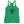 Green racerback tank top depicting black Mutineer Bay trademarked logo on the front.