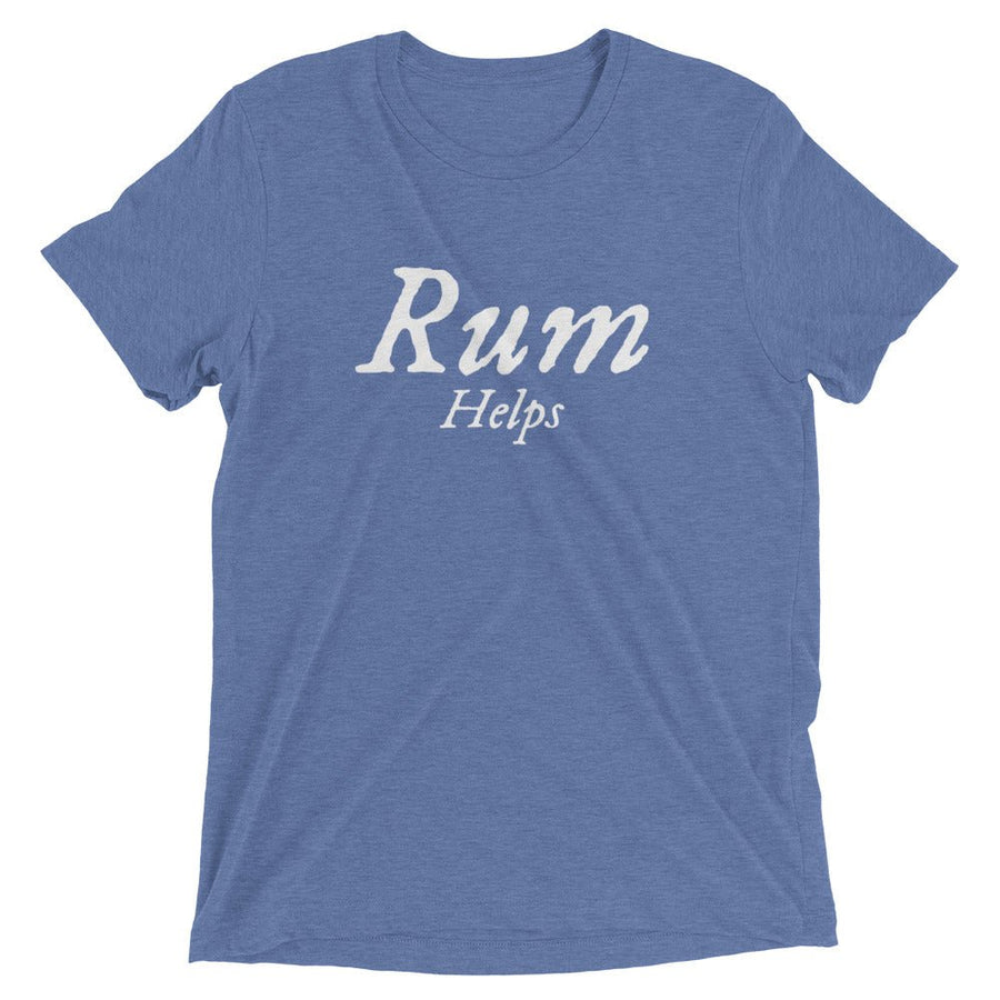 Rum Helps Ladies Short sleeve t-shirt - Mutineer Bay
