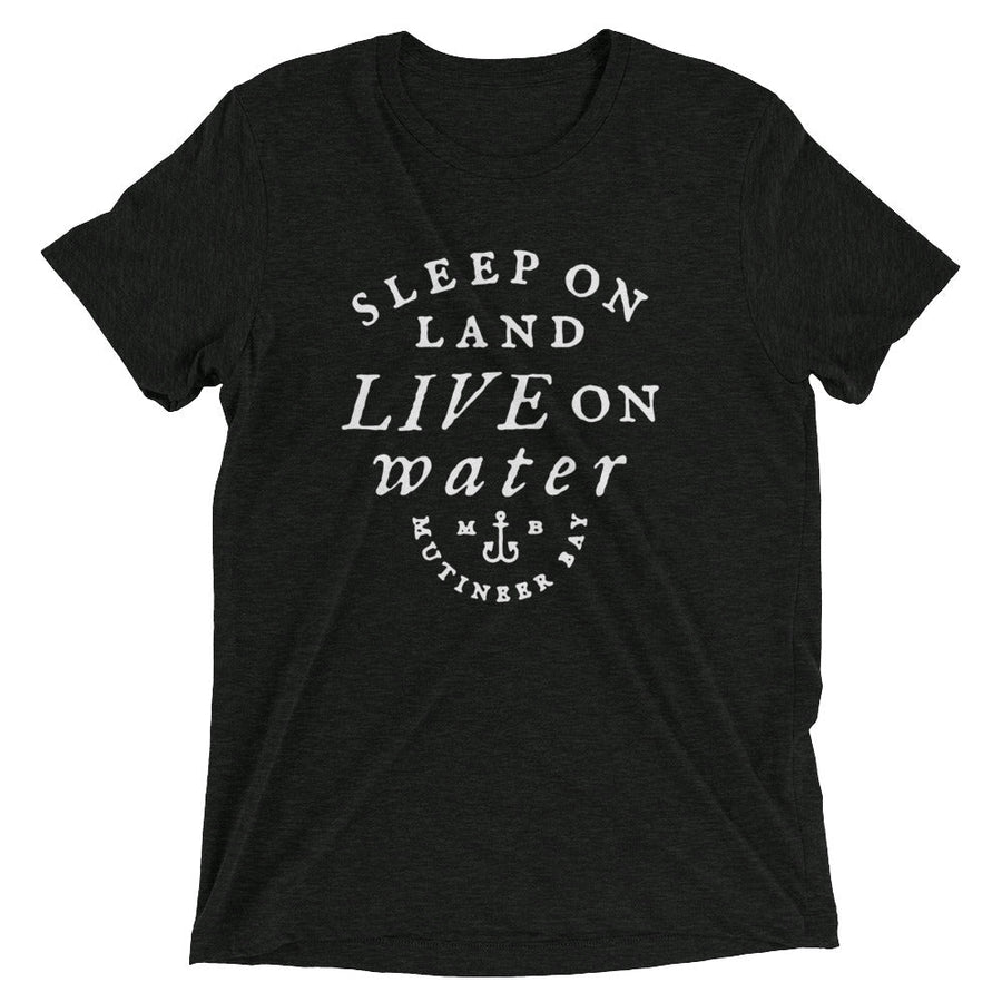 Sleep on Land Ladies Short sleeve t-shirt - Mutineer Bay