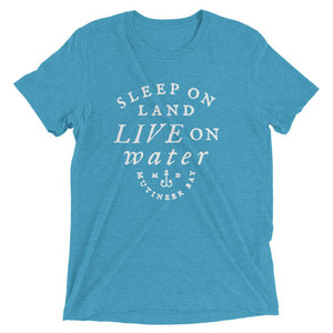 Sleep on Land Ladies Short sleeve t-shirt - Mutineer Bay