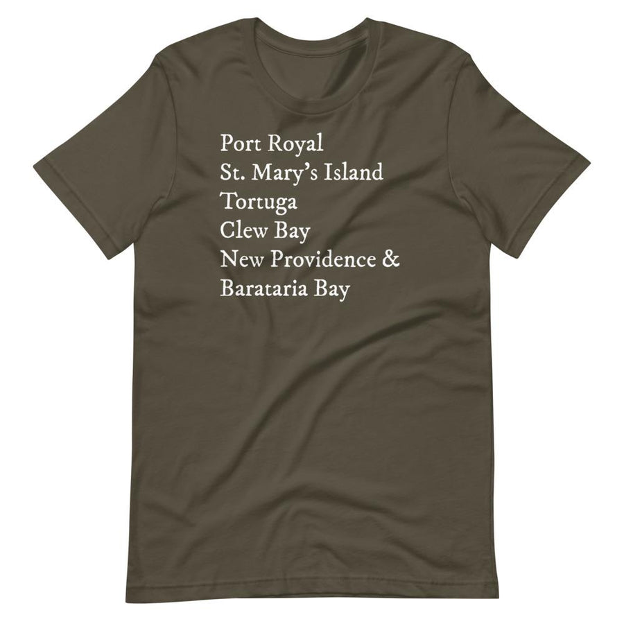 "The Strongholds" Short-Sleeve T-Shirt - Mutineer Bay